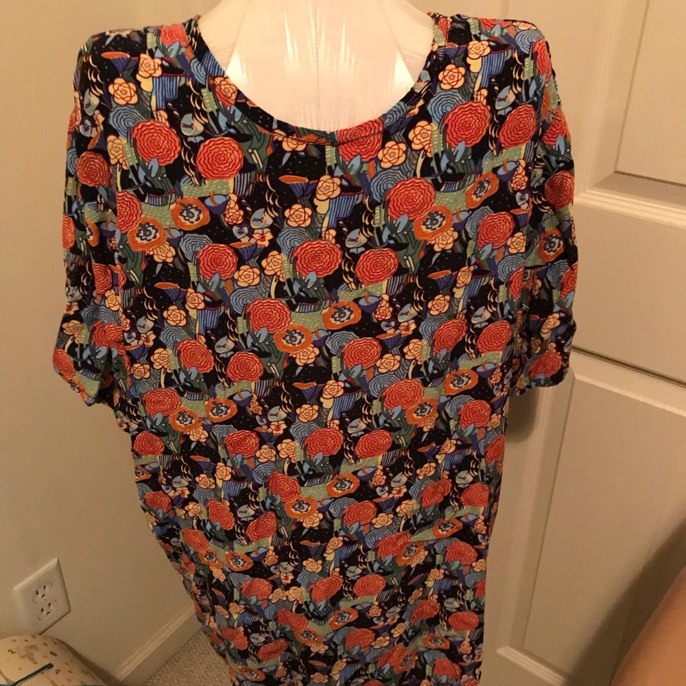 Flax Top/ Tunic Pullover Size Medium - image 4